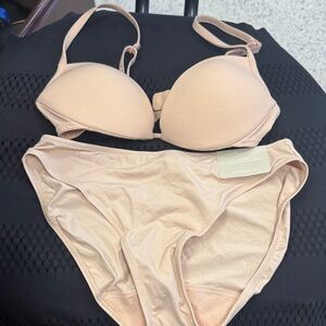 Women's Intimates Set - Soft Nude